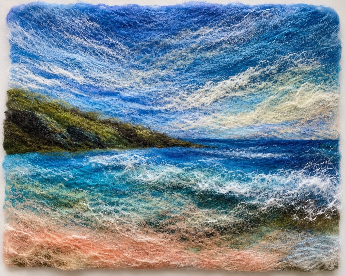 Wet Felting Landscapes